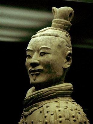 An Officer terracotta army ca210BCE Photo by Tor Svensson 2006 china